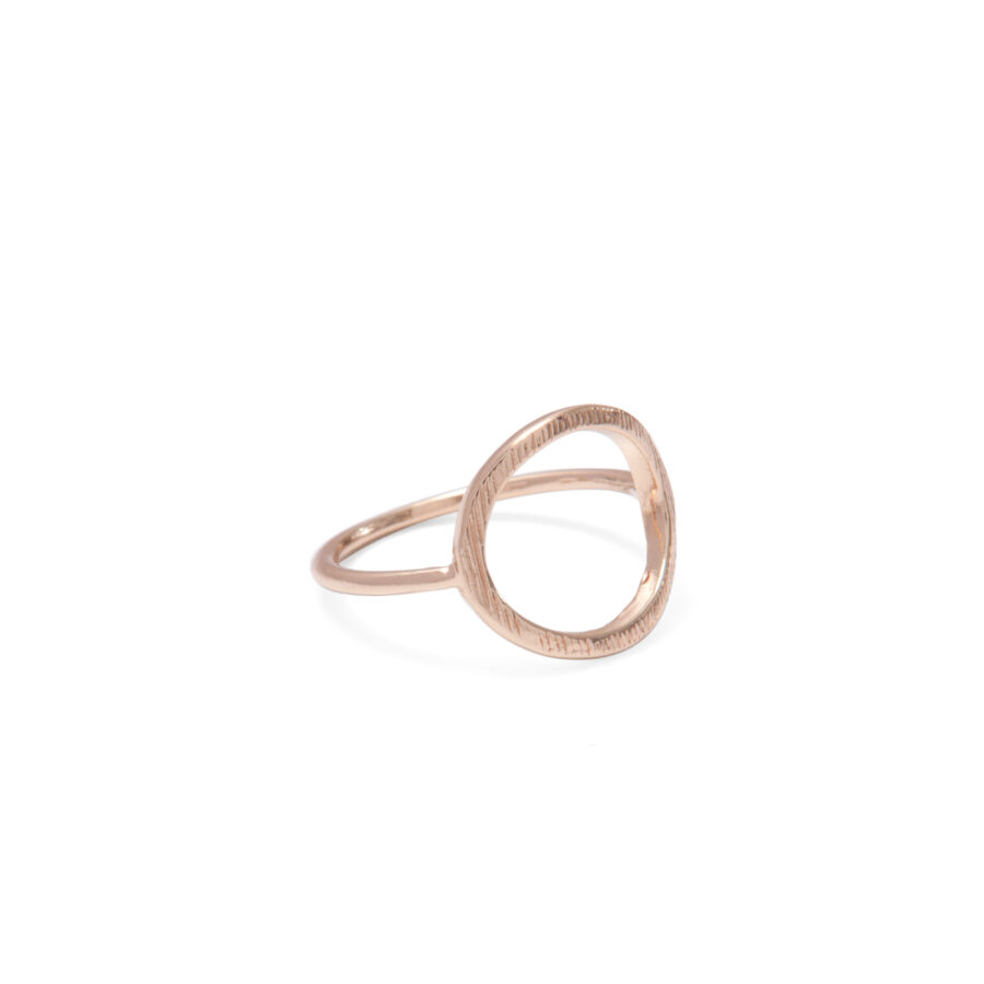 Rose Gold Circle Ring