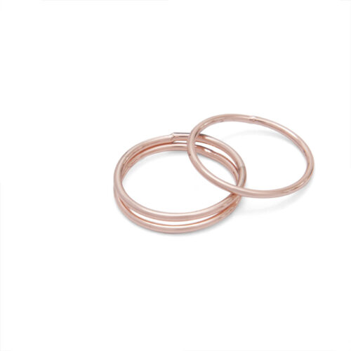 Rose Gold Stacking Rings