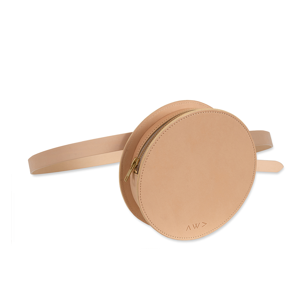 Circle Belt Bag Natural