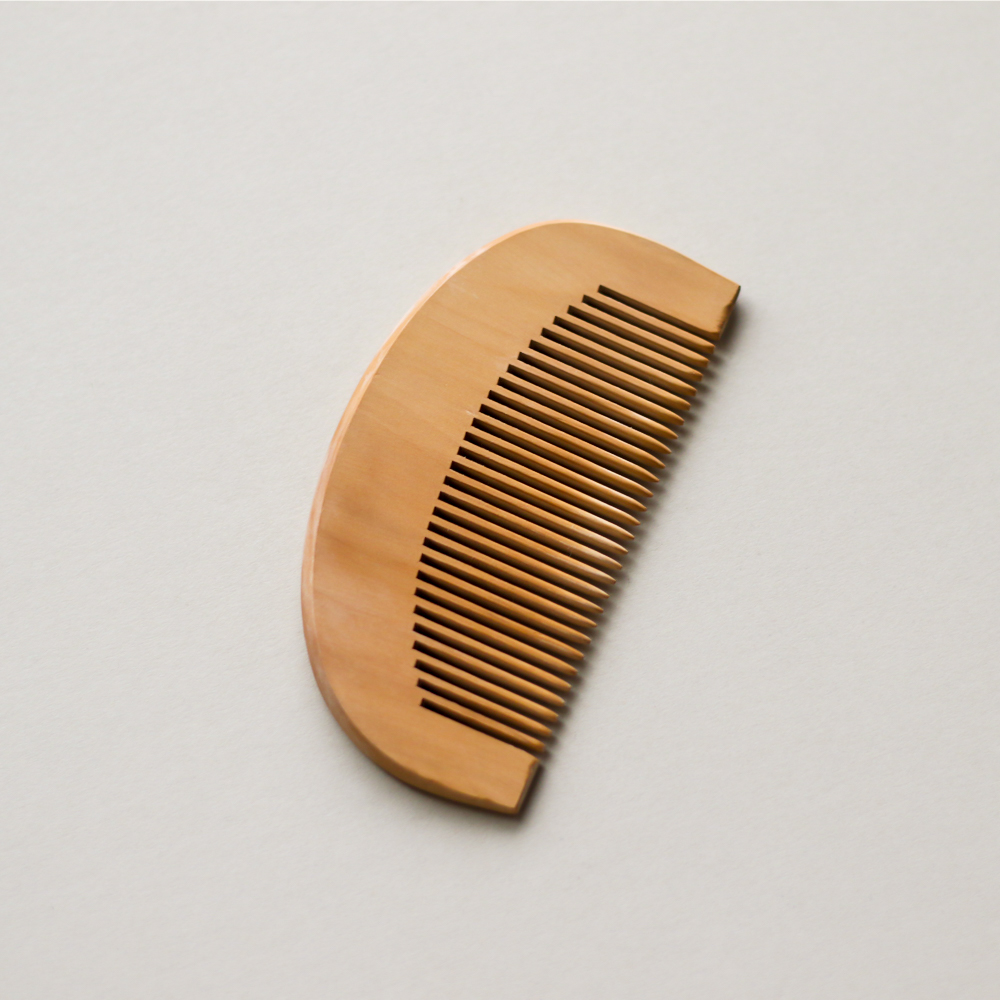 Curved Wooden Comb | Hair Accessories | A Weathered Penny