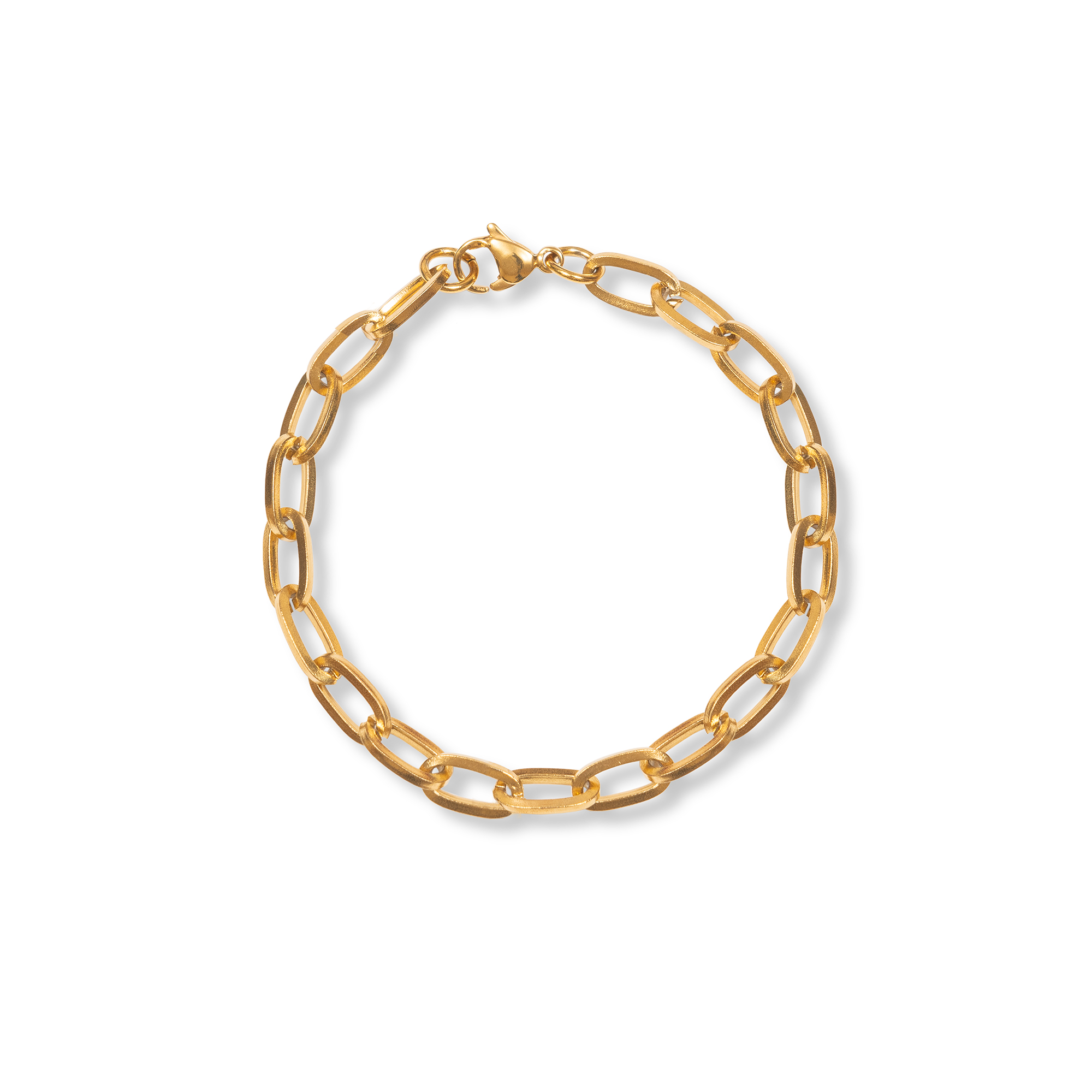 Gold Chunky Cable Bracelet | Jewellery | A Weathered Penny