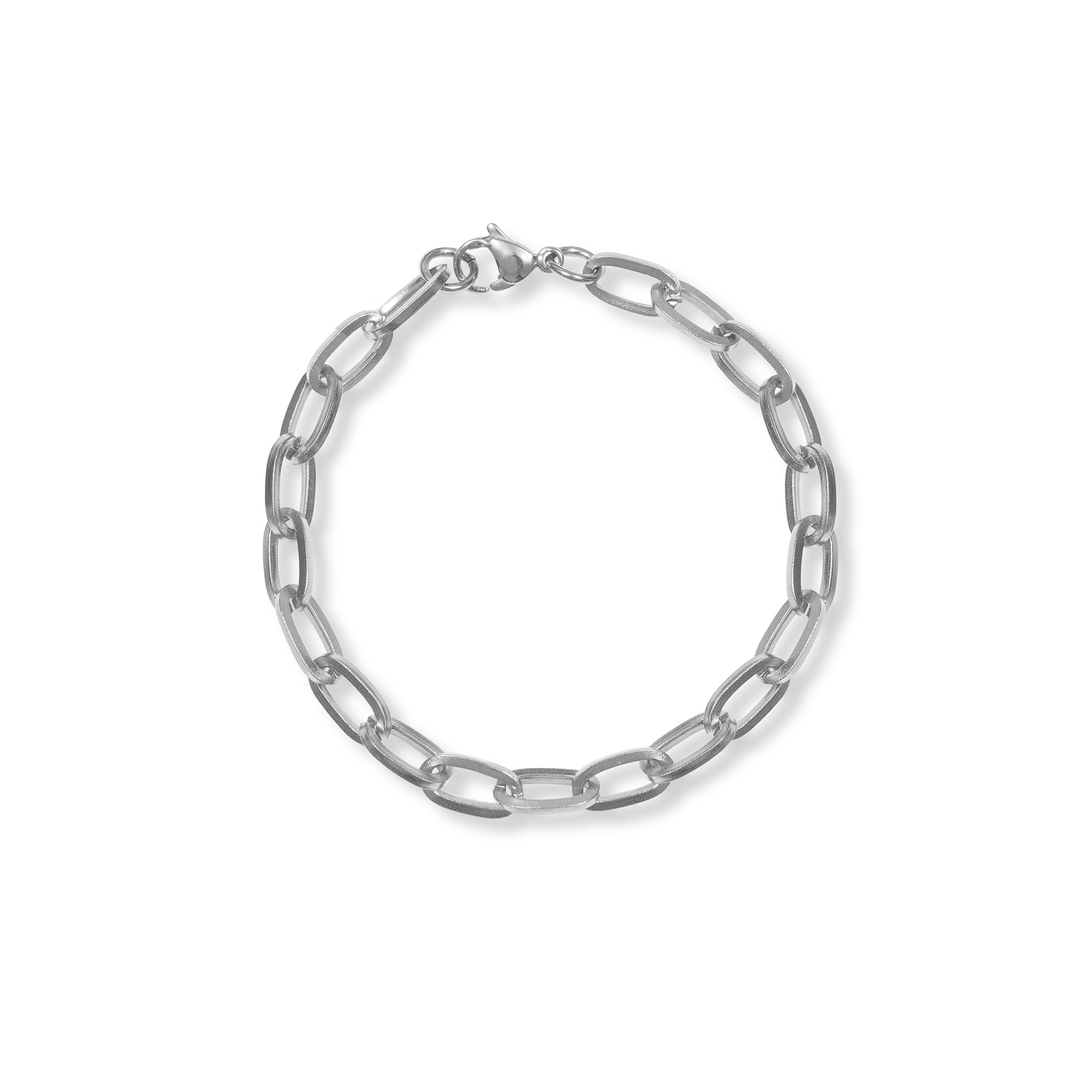 Silver Chunky Cable Chain Bracelet | Considered | A Weathered Penny
