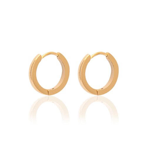 Gold Kara Hoops