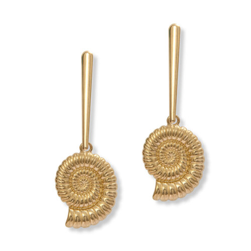 Gold Suri Studs