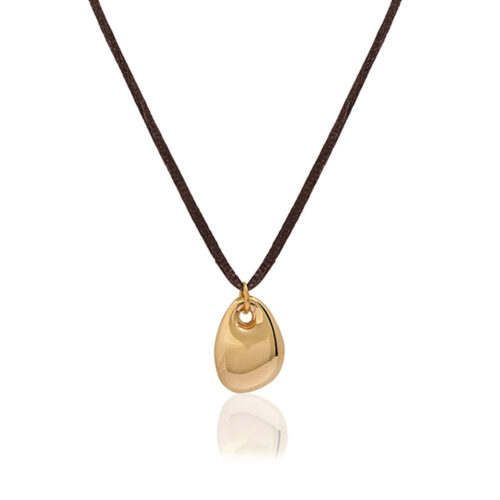 Iro Necklace ~ Brown Cord