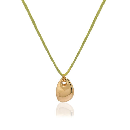 Iro Necklace ~ Olive Cord