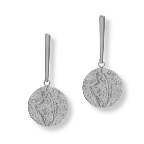 Silver Beverly Studs